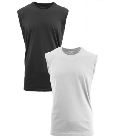 Men's Muscle Tank Top, Pack of 2 PD01 $16.32 T-Shirts